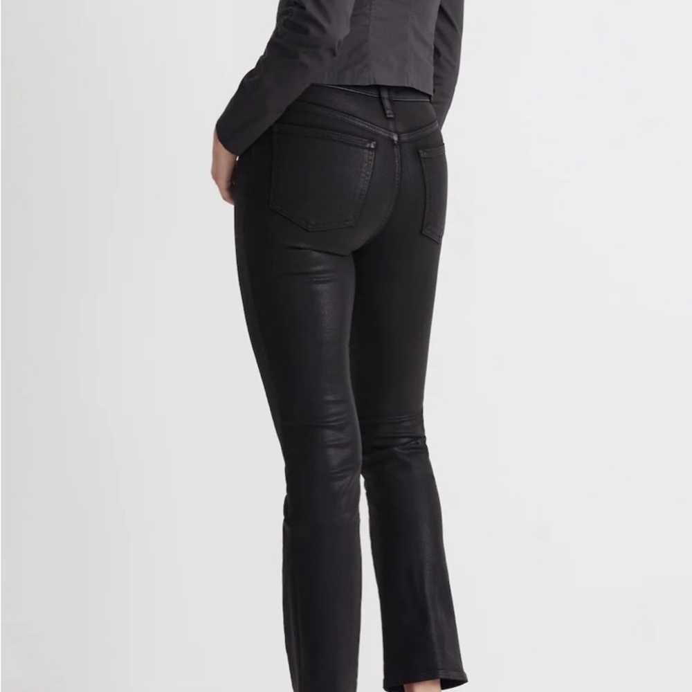 Madewell Women's Straight Leg Jeans in Black - Picture 2 of 13